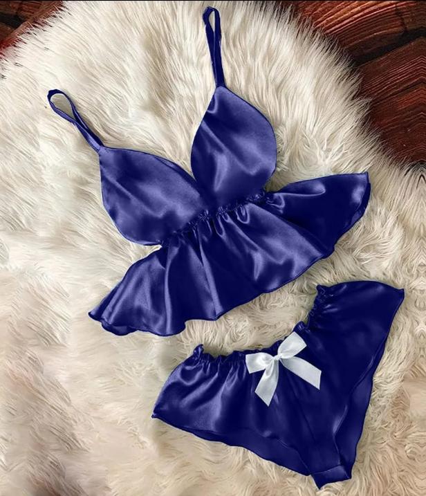 SilkSecret Women’s Satin Sleepwear Set